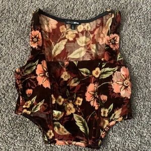 fashion nova “a little attitude top”